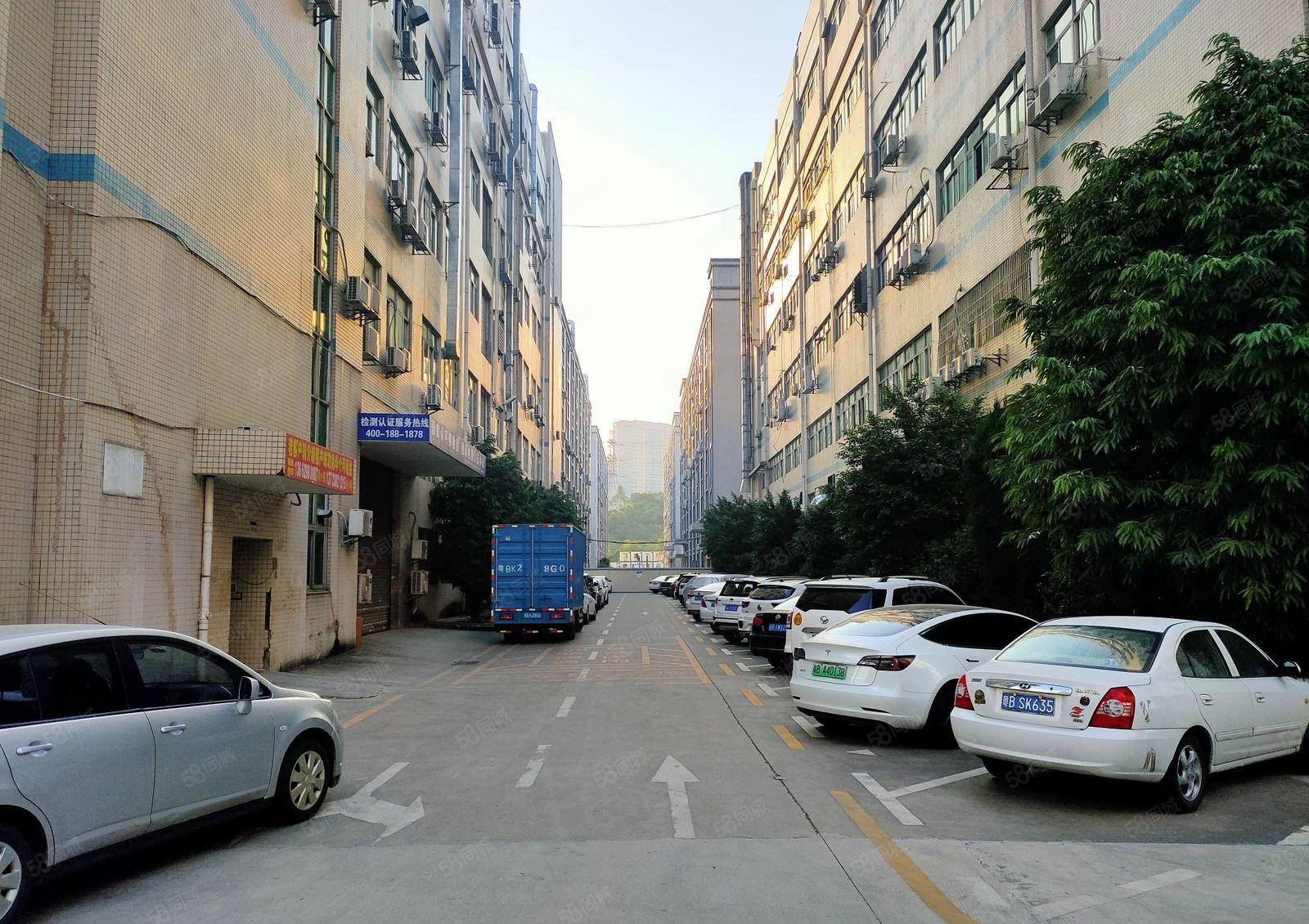 观澜工业园精装修2000平厂房出租可分租空地大一楼仓库出租