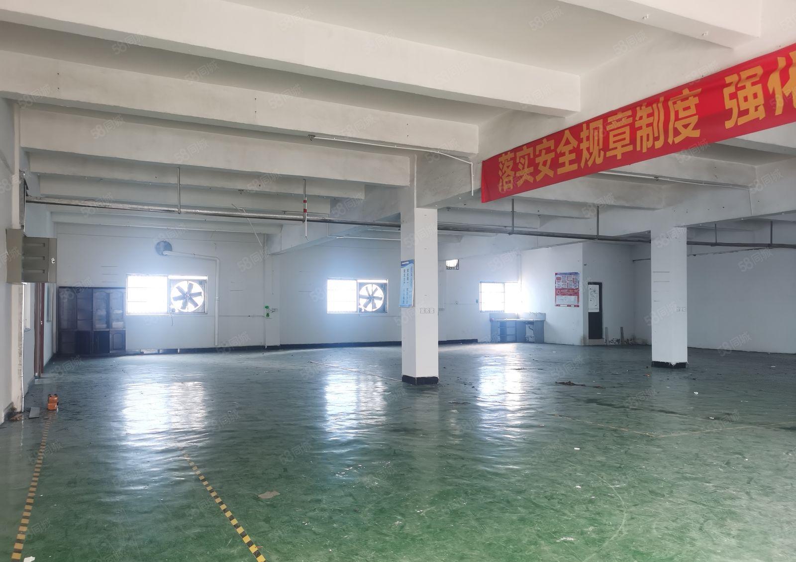 观澜松元大布头昌玮工业区楼上680平米厂房出租，各种面积都有