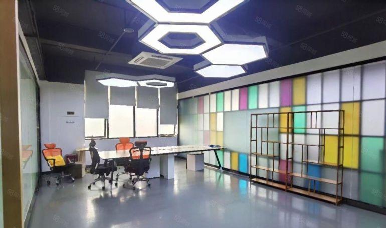 龙华清湖地铁口楼上1500平精装修研发厂房办公室低价出租分租