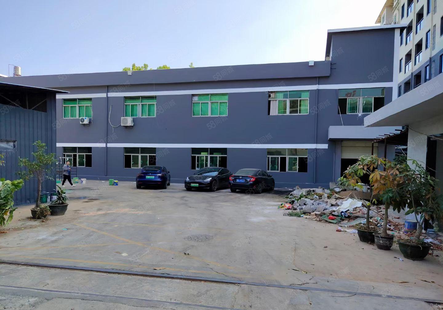 观澜新田牛厄岭工业区独院一楼1500平方空地大出租