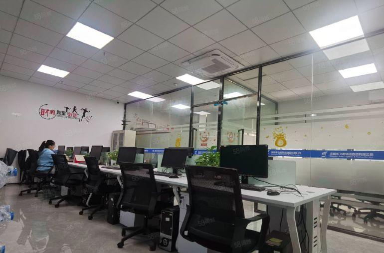 60平起分龙华清湖北地铁口5000平带精装办公室仓库厂房出租