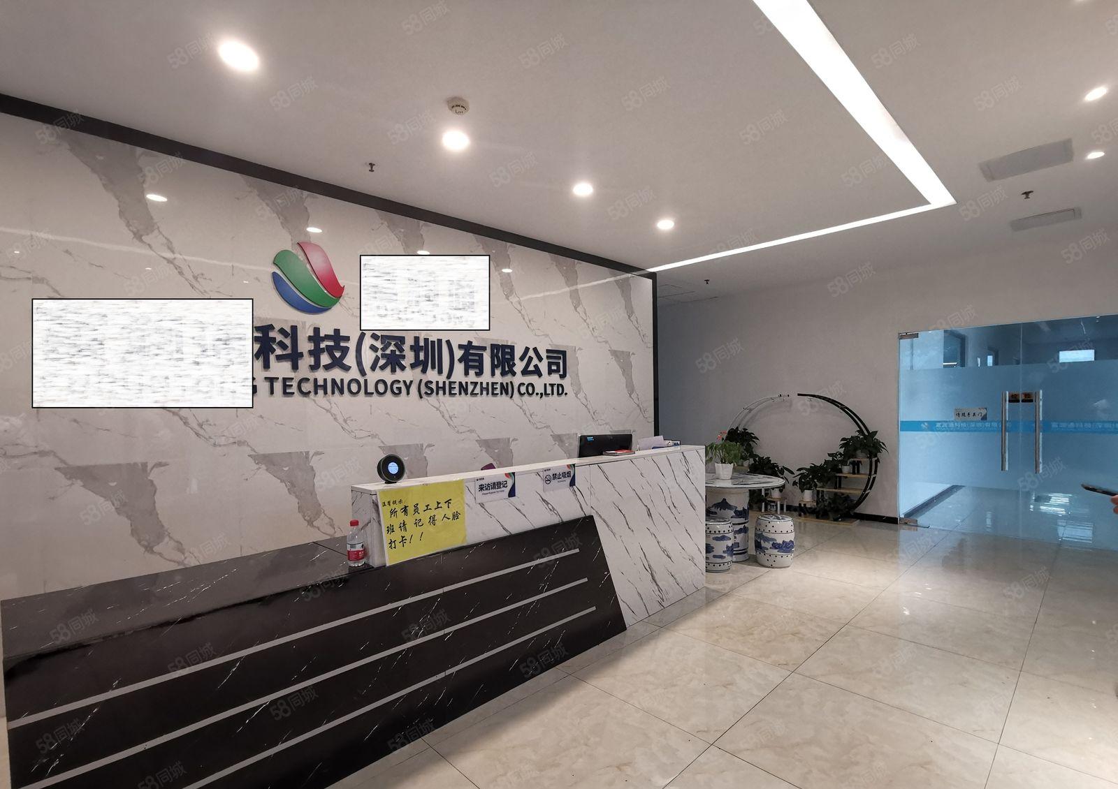 龙华清湖宝能附近工业园3000平原房东带精装修办公室厂房出租