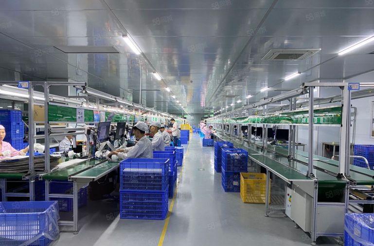 观澜梅观高速口3000平方精装修无尘车间红本厂房出租无转让费