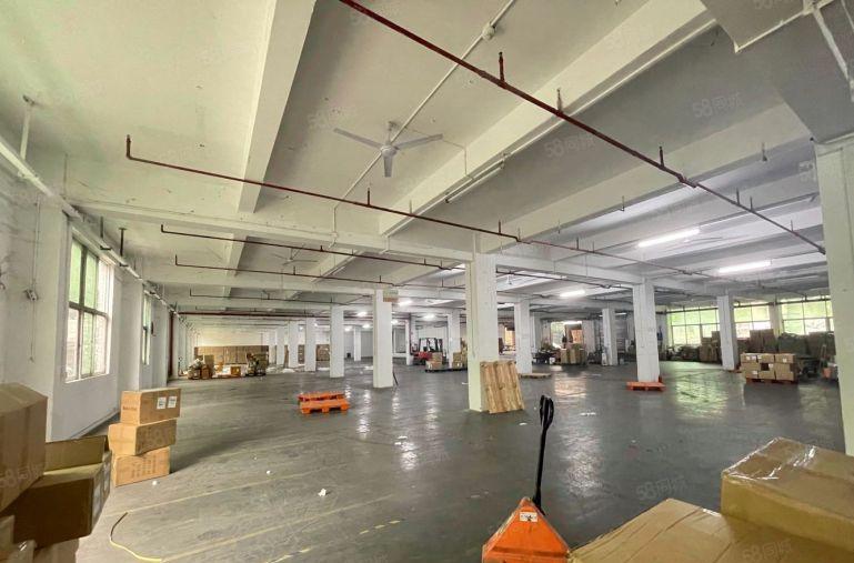 观澜独院厂房出租2000平一楼卸货平台仓库物流厂房，可分租