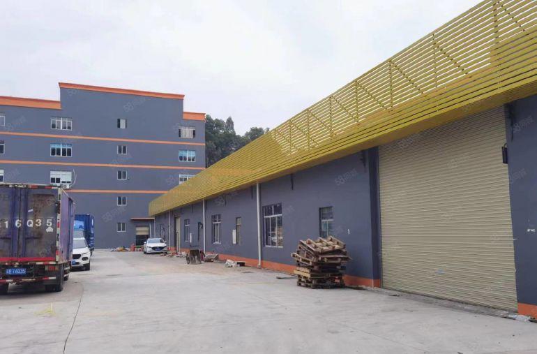 观澜新田观平路边单一层厂房出租2300平米，靠近坂田和平湖