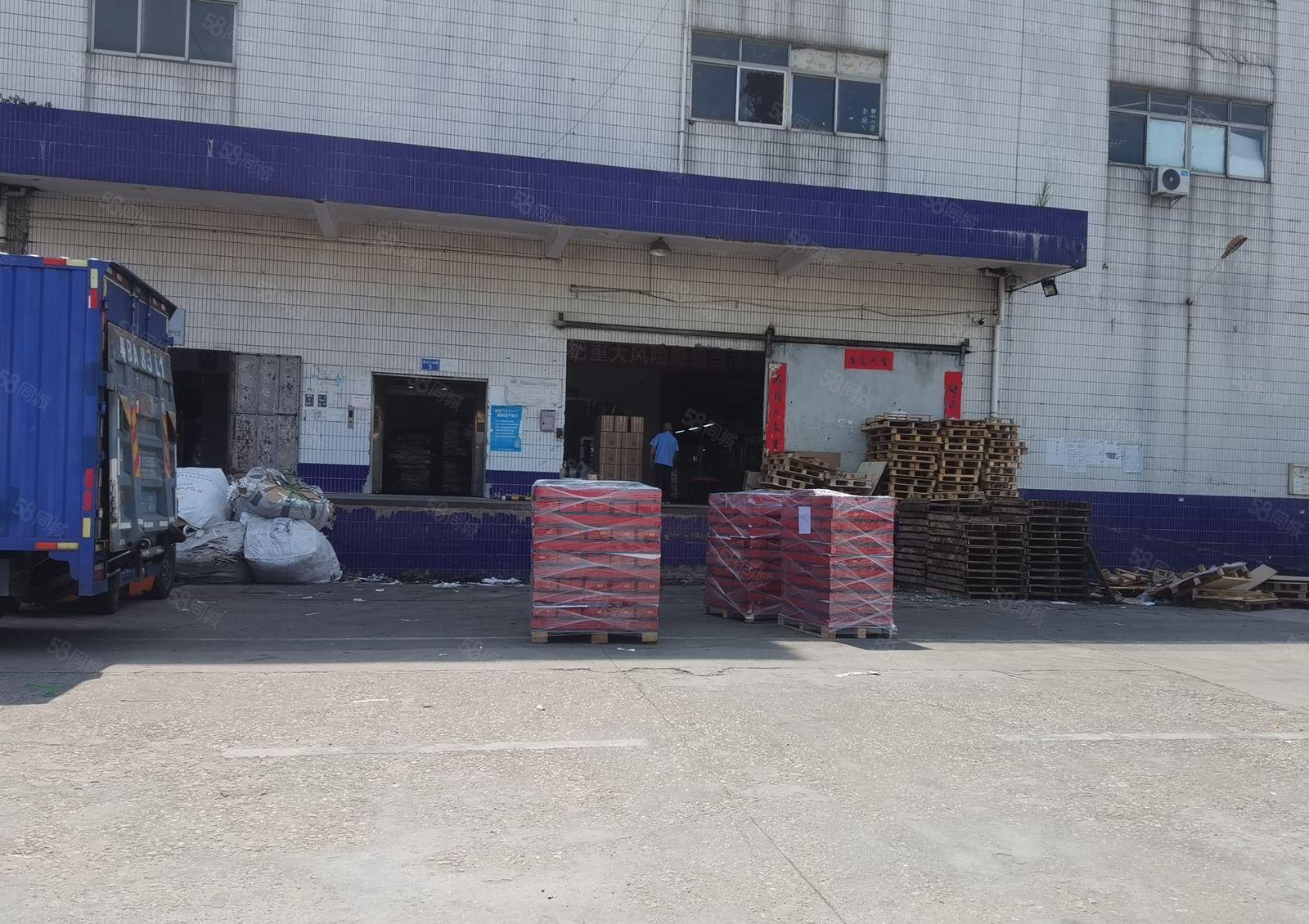 龙华清湖高速路口附近大型园区一二楼7000百平出租有卸货平台