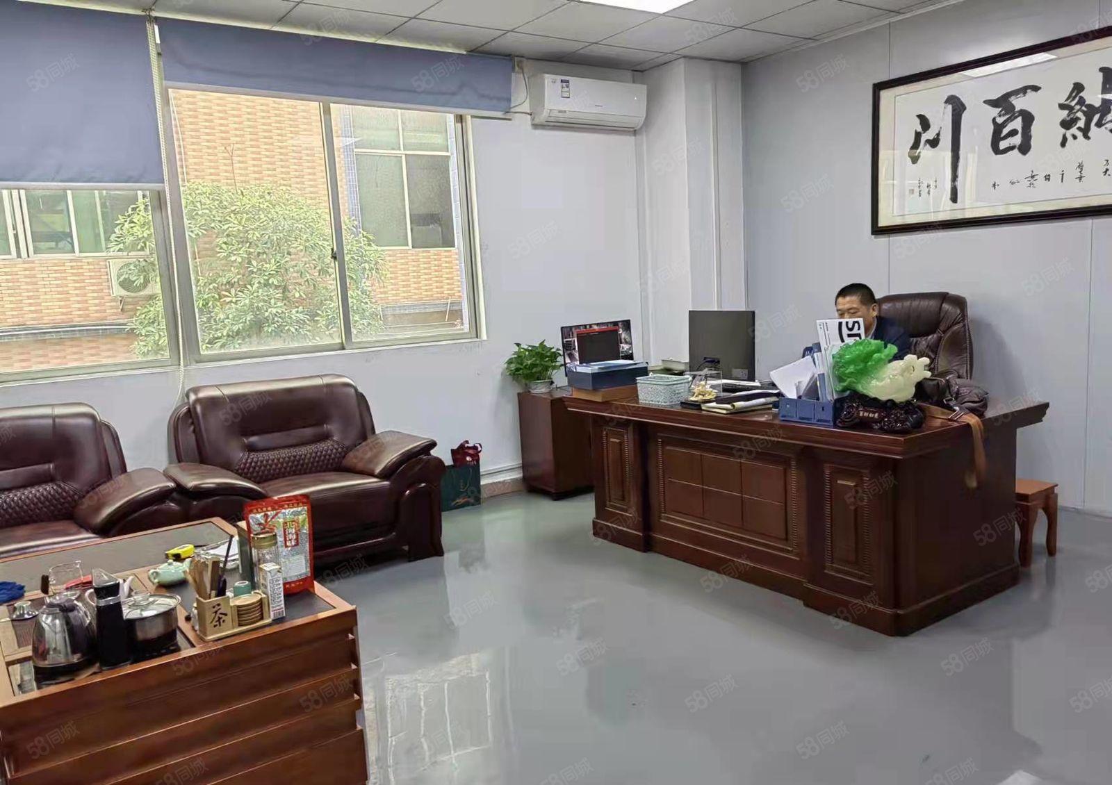 大浪新出2楼整层500平精装修标准厂房原房东直租