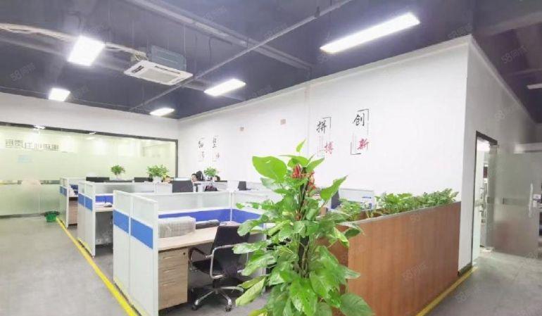 观澜库坑梅观高速口原房东楼上1000平精装修厂房仓库出租