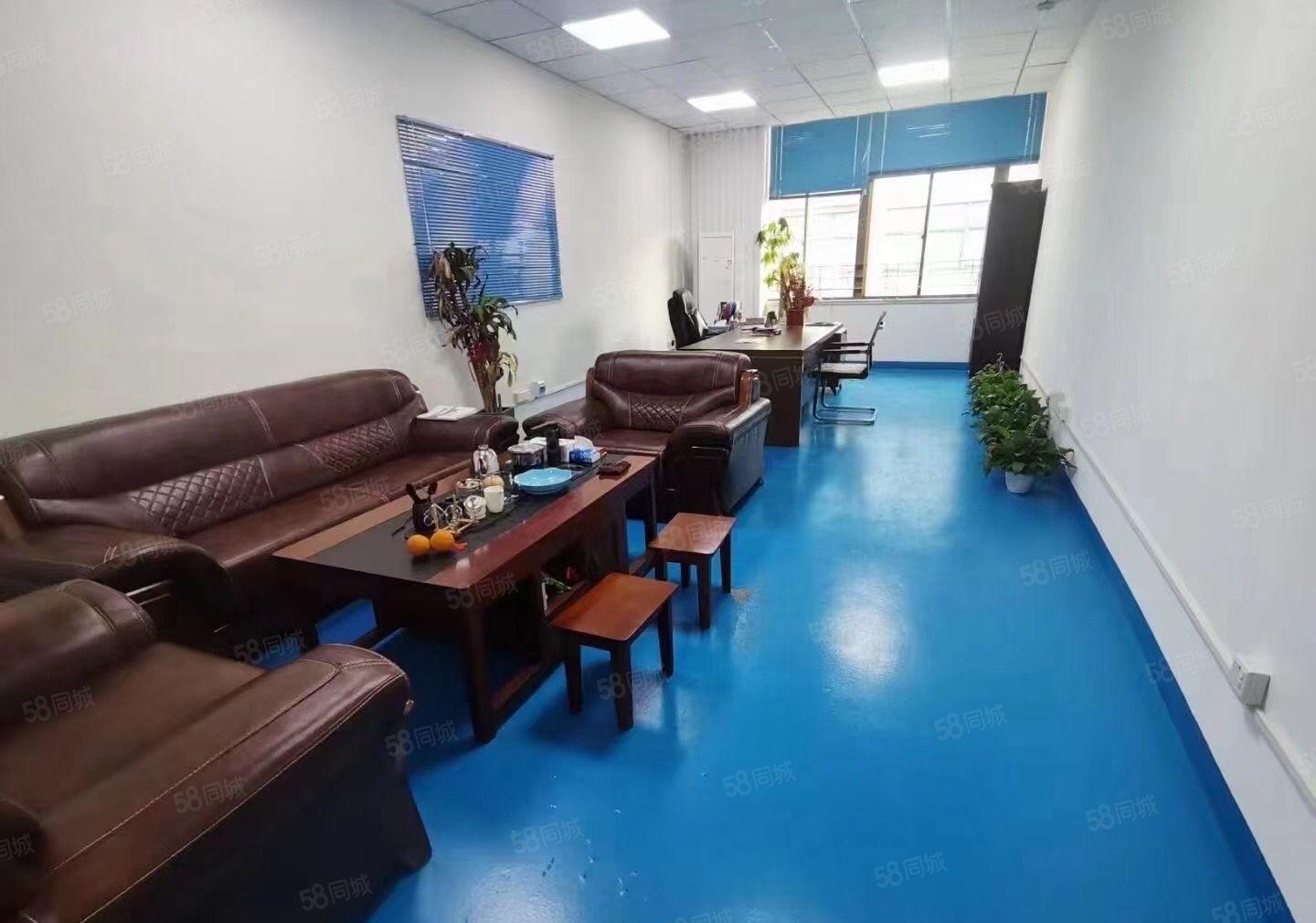 龙华商业中心旁高新产业园楼上1100平带精装厂房出租