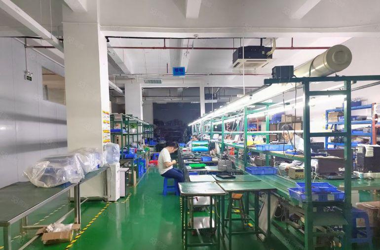 龙华上横朗新出原房东510平厂房出租