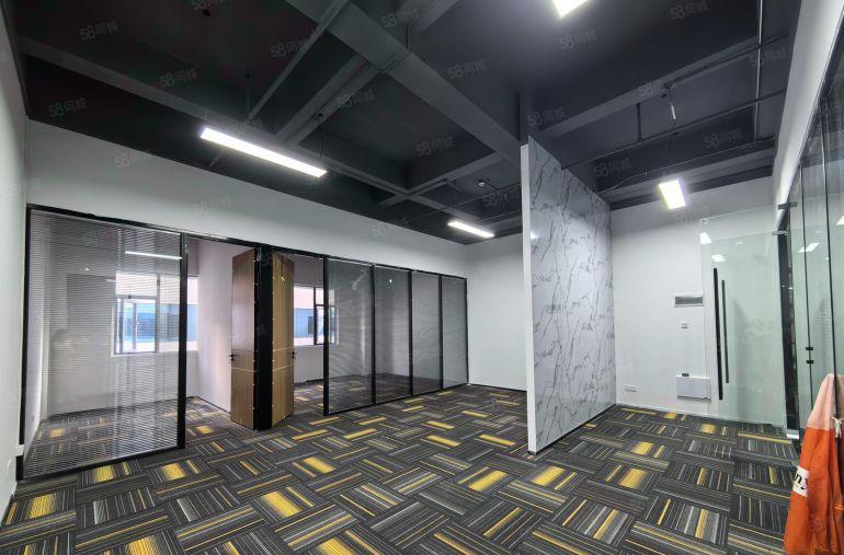 梅林关民治地铁口产业园120平精装办公带家私工业风厂改写字楼