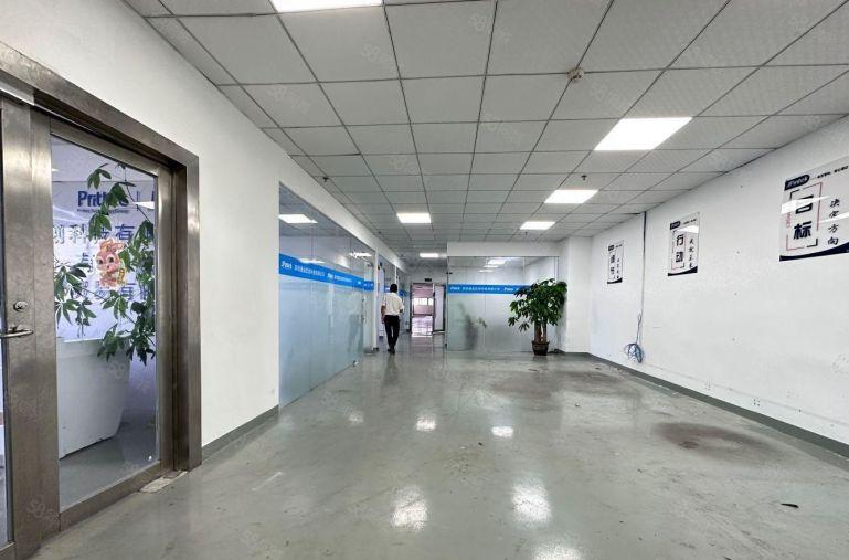 龙华大浪工业区原房东2楼1600平厂房办公出租可分租500平