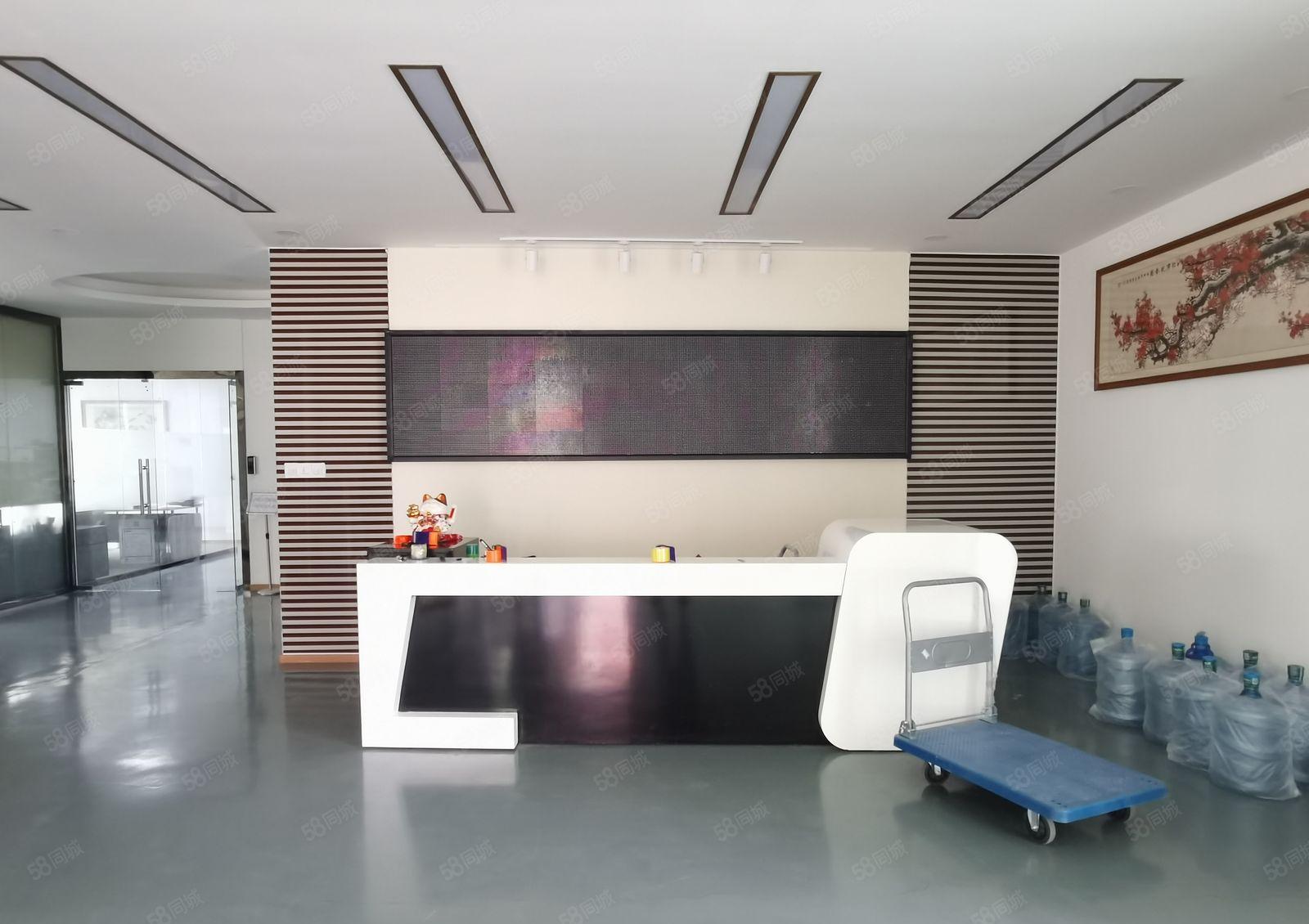 龙华观澜松元楼上750平整层原房东精装修办公室厂房出租送阳台