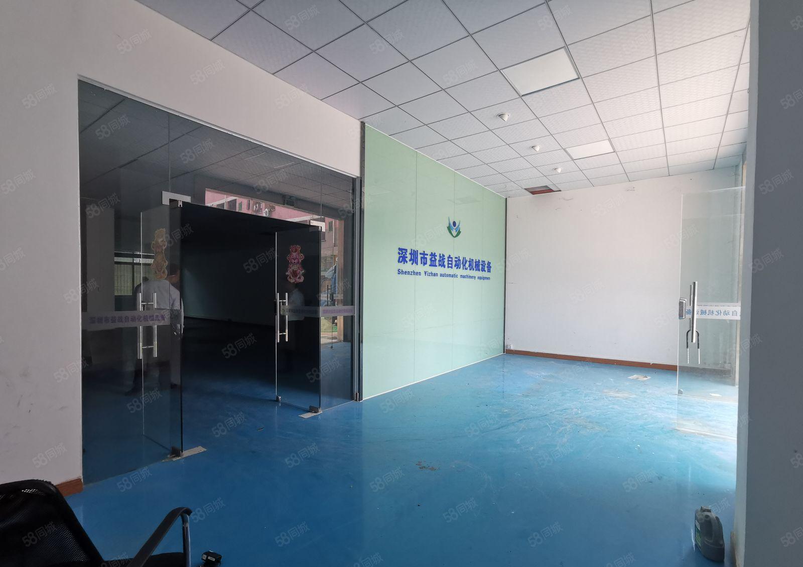 龙华汽车站旁原房东工业园1100平带精装修一楼厂房出租可分租