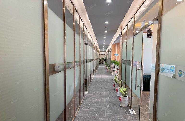 元芬地铁站680平方豪华装修带家私空调办公直播研发地铁口低价