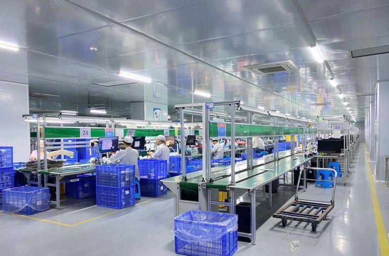 观澜梅观高速口3000平方精装修无尘车间红本厂房出租无转让费