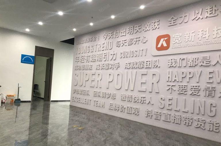 龙华大浪商业中心原房东1500平办公厂房带全套家私现成直播间