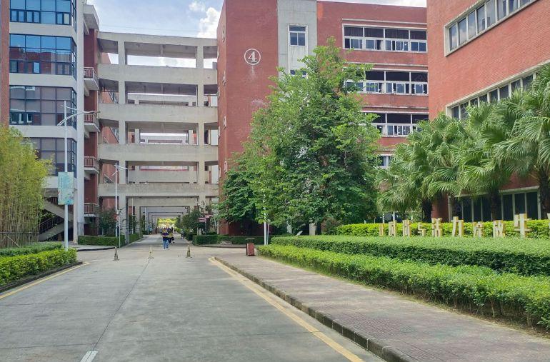 龙华大浪商业中心附近新出花园式厂房独栋2万平可分租超大空地。