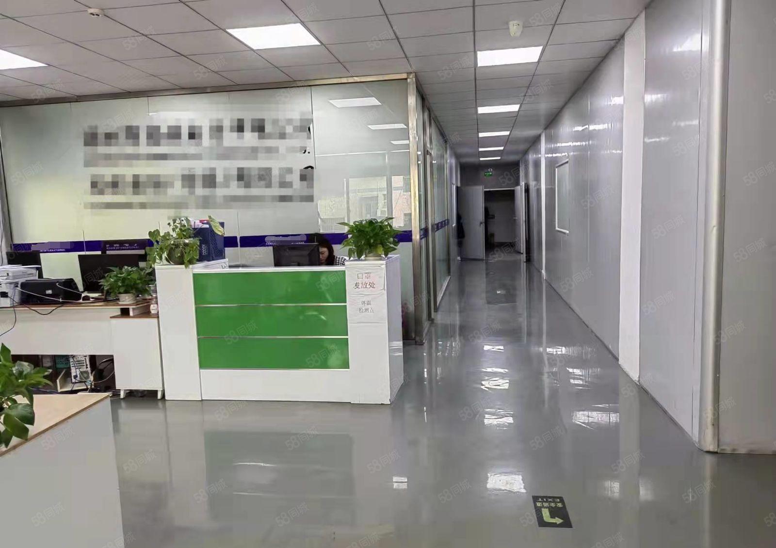 大浪新出2楼整层500平精装修标准厂房原房东直租