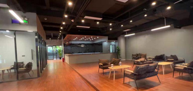 龙华花园式原房东地铁口独栋研发办公仓库298平出租带豪华装修