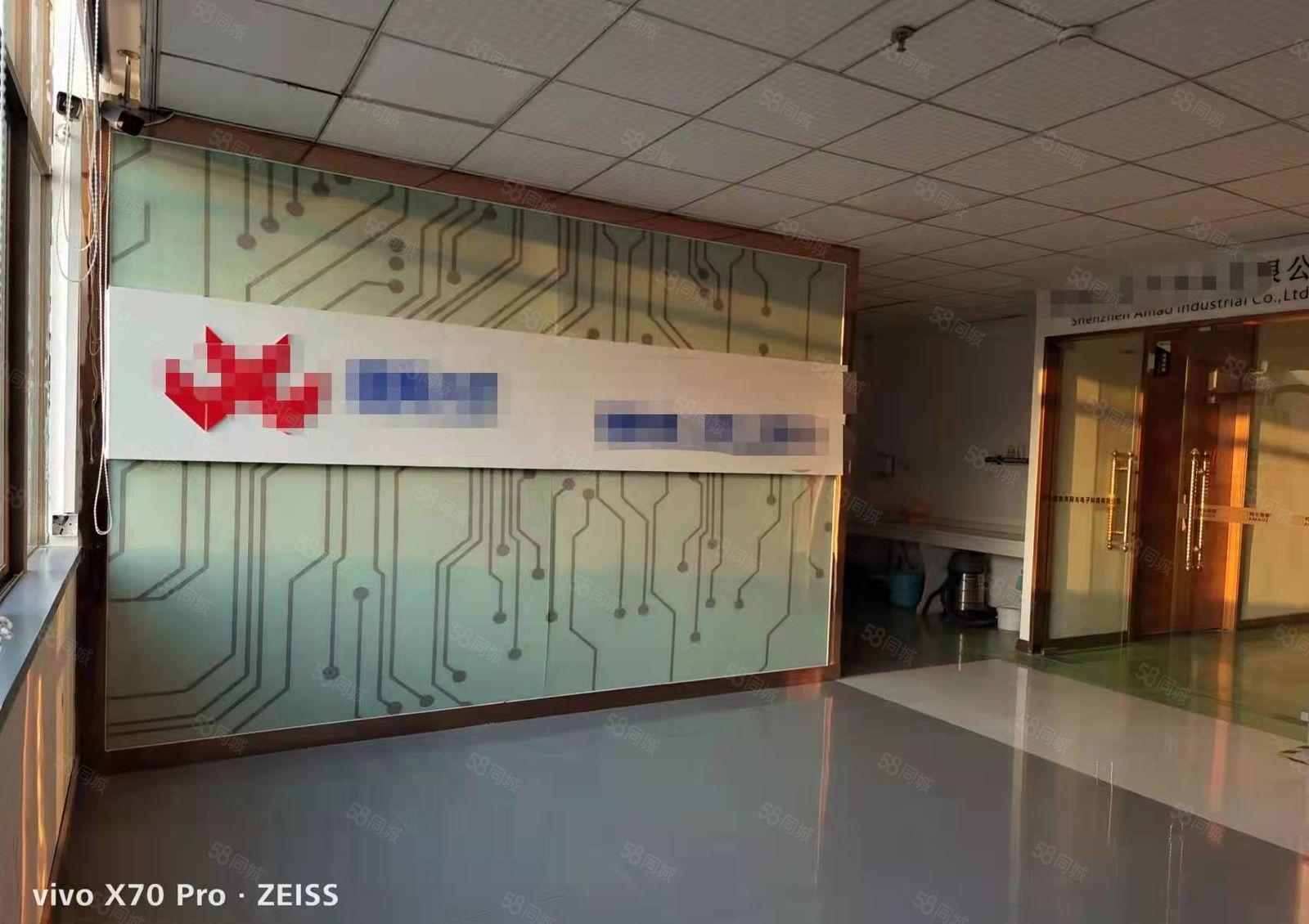 深圳龙华大浪商业中心附近1100平精装无尘车间红本厂房出租。