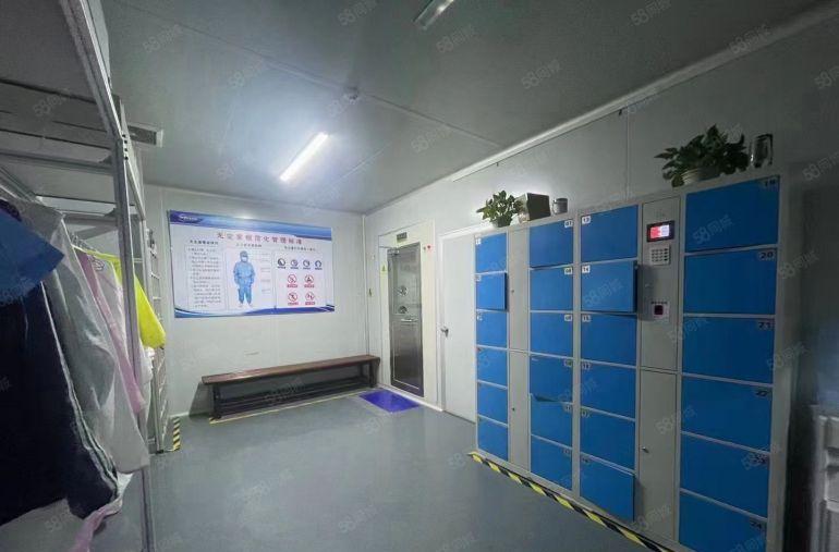 大水坑无尘车间出租，楼上一层1450平米现成办公装修，可分租