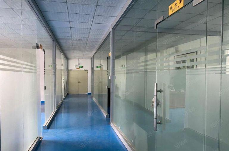 观澜原房东楼上538平米精装修厂房，仓库电商地铁口出租可分租