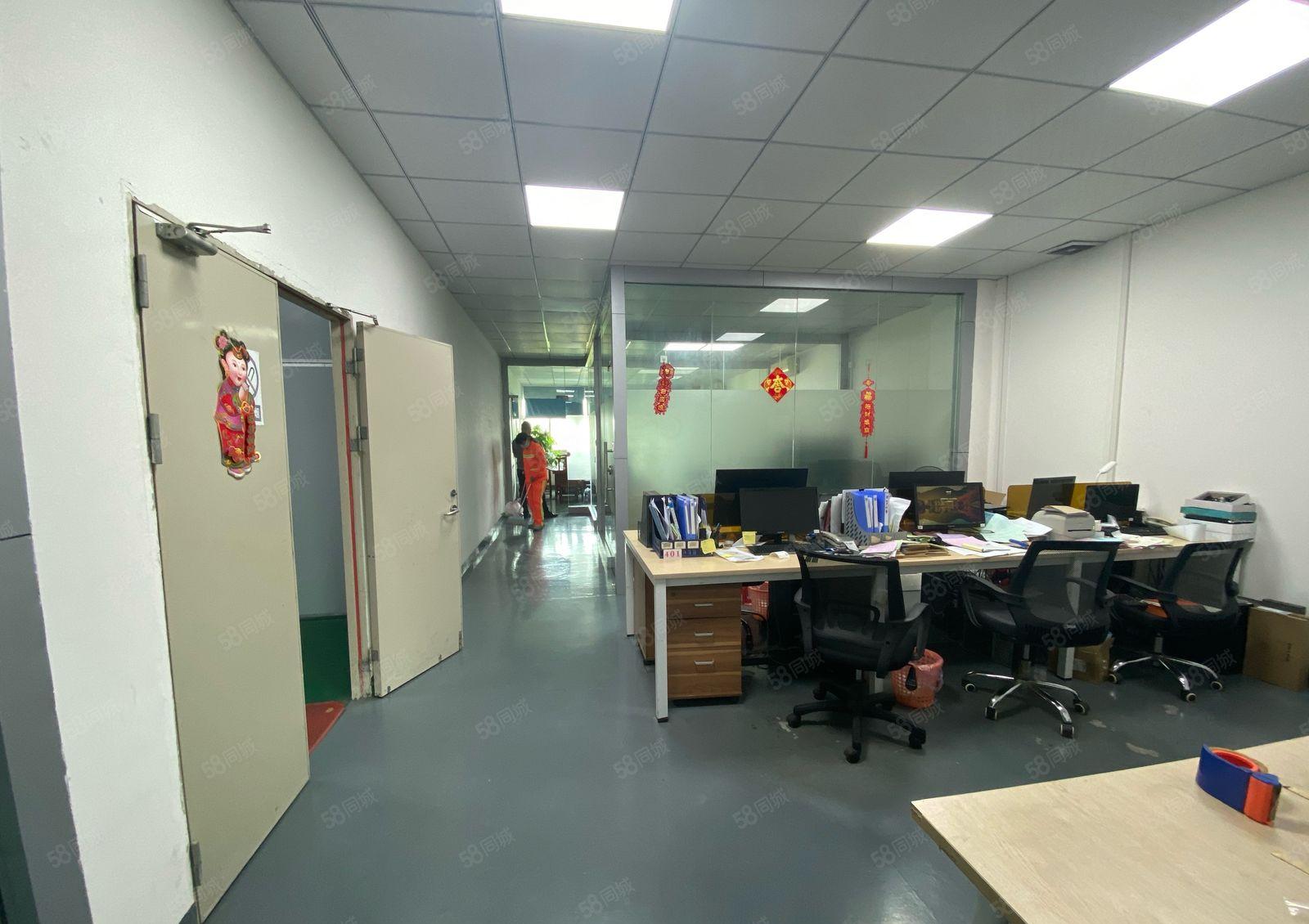 观澜樟坑径原房东楼上900平精装修办公室厂房仓库出租