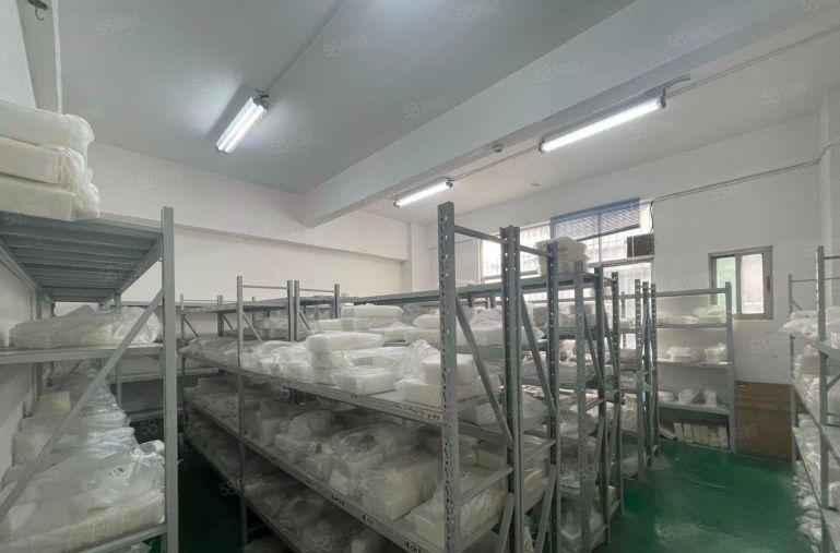 坂田大浪商业中心旁边一楼500平方精装厂房出租，拎包进驻