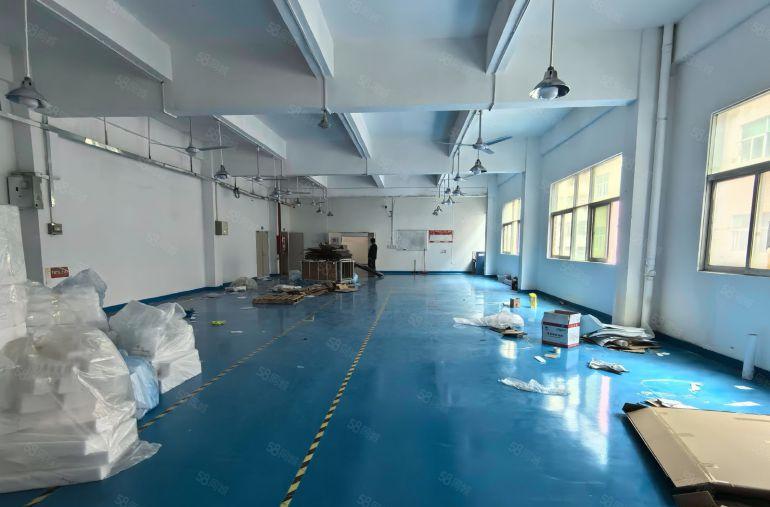 观澜福民原房东楼上800平精装修厂房仓库出租水电齐全大小可分