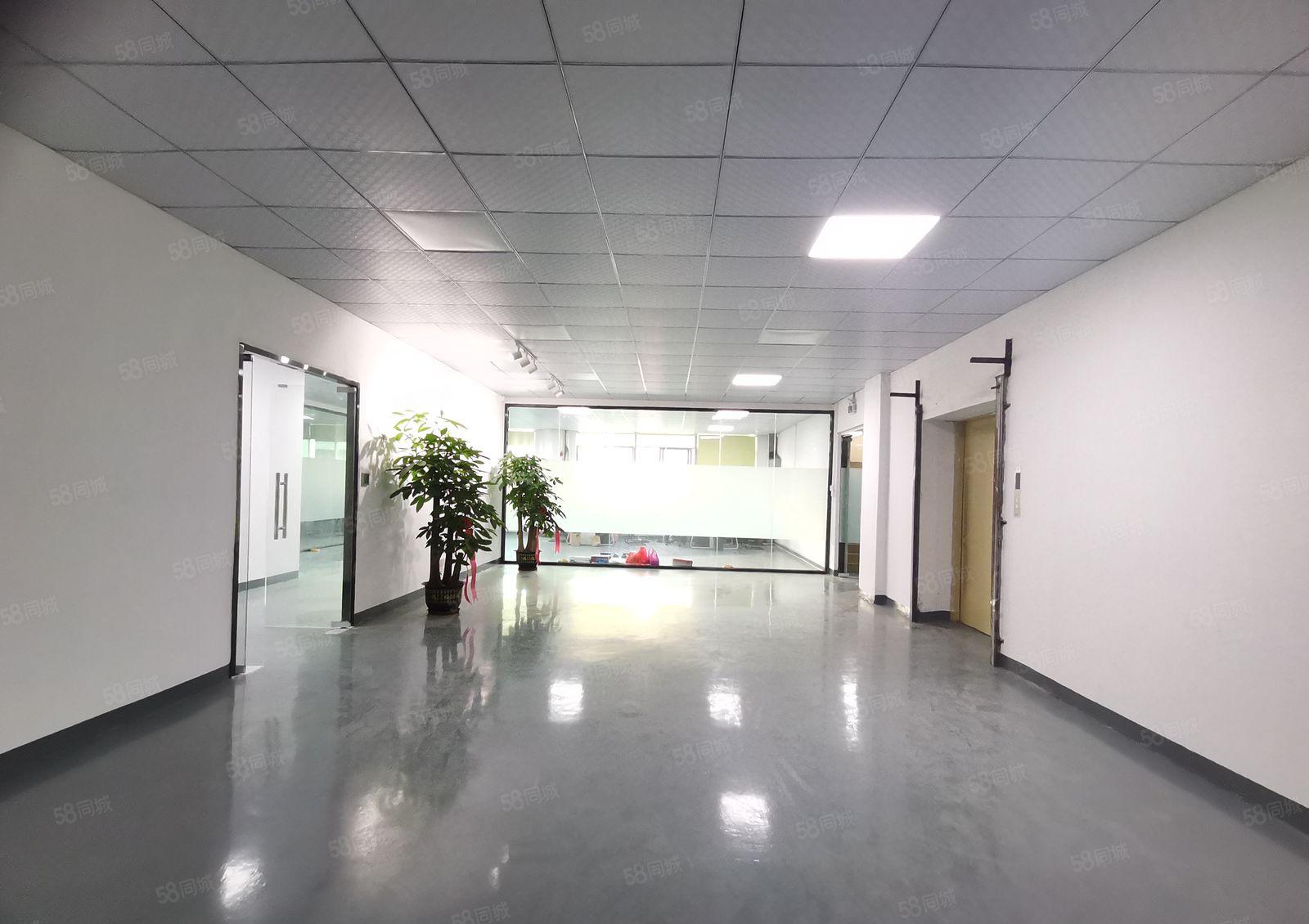 深圳龙华新区观澜主干道工业楼上标准精装修580平米，拎包入住