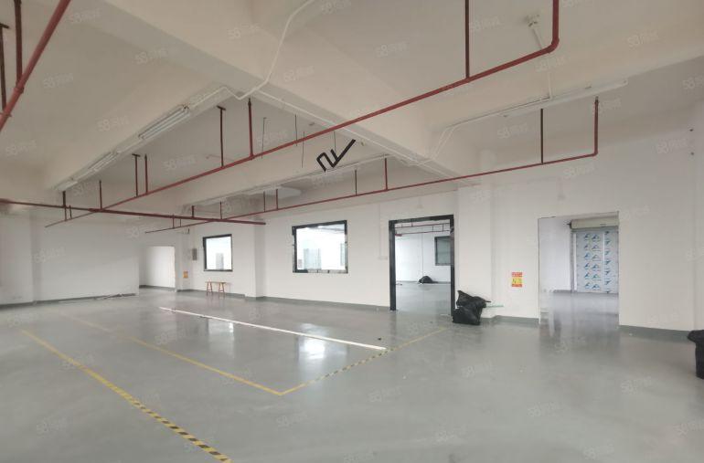 观澜新田工业园原房东楼上整层750平办公仓库现成水电拎包入住