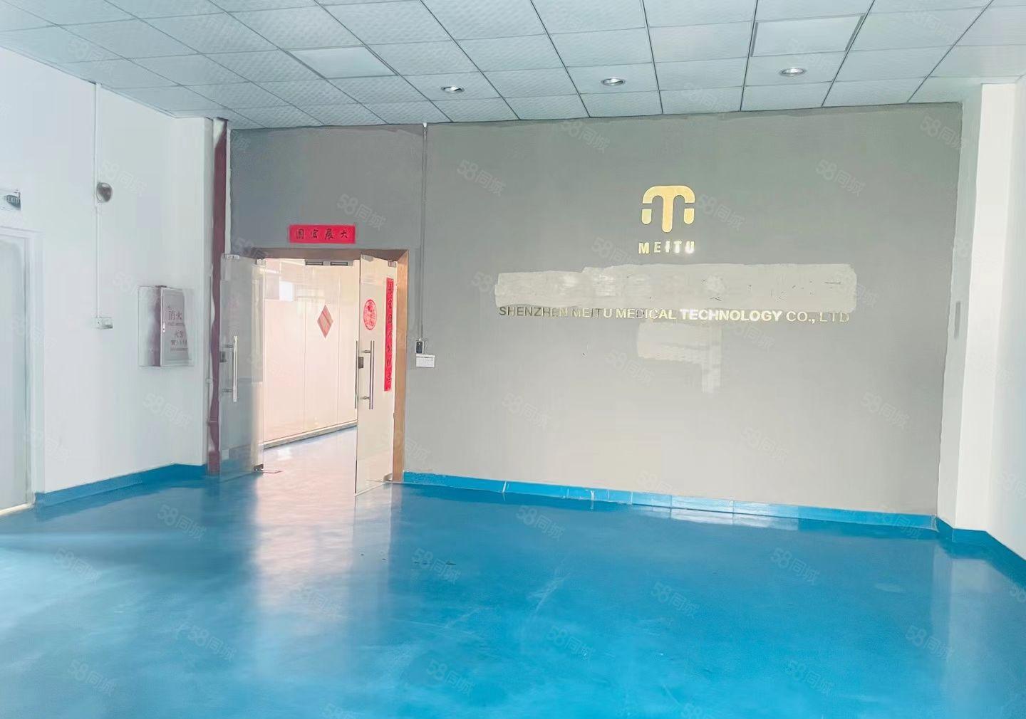 精装修石岩外环路1380平方厂房出租，水电到位，可办环评