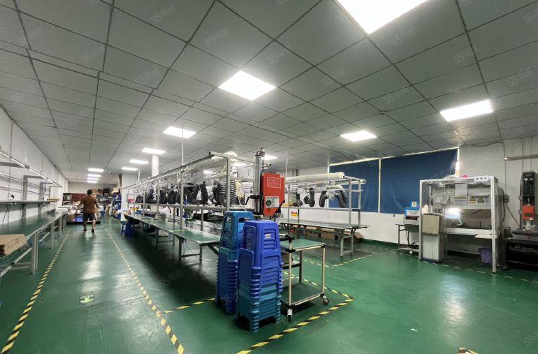 合同到期，龙华带装修厂房出租，大浪带装修厂房，楼上680平方