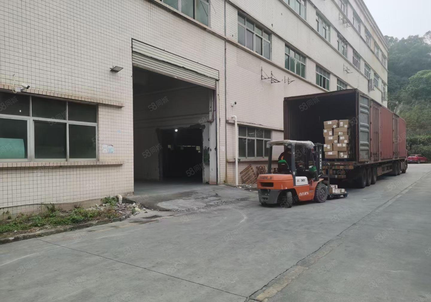 龙华福民茜坑地铁站一楼1600平厂房出租，可进货柜车