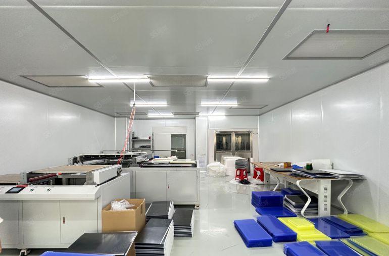 观澜桂花观光路边600平现成无尘车间厂房出租转租现成精装修