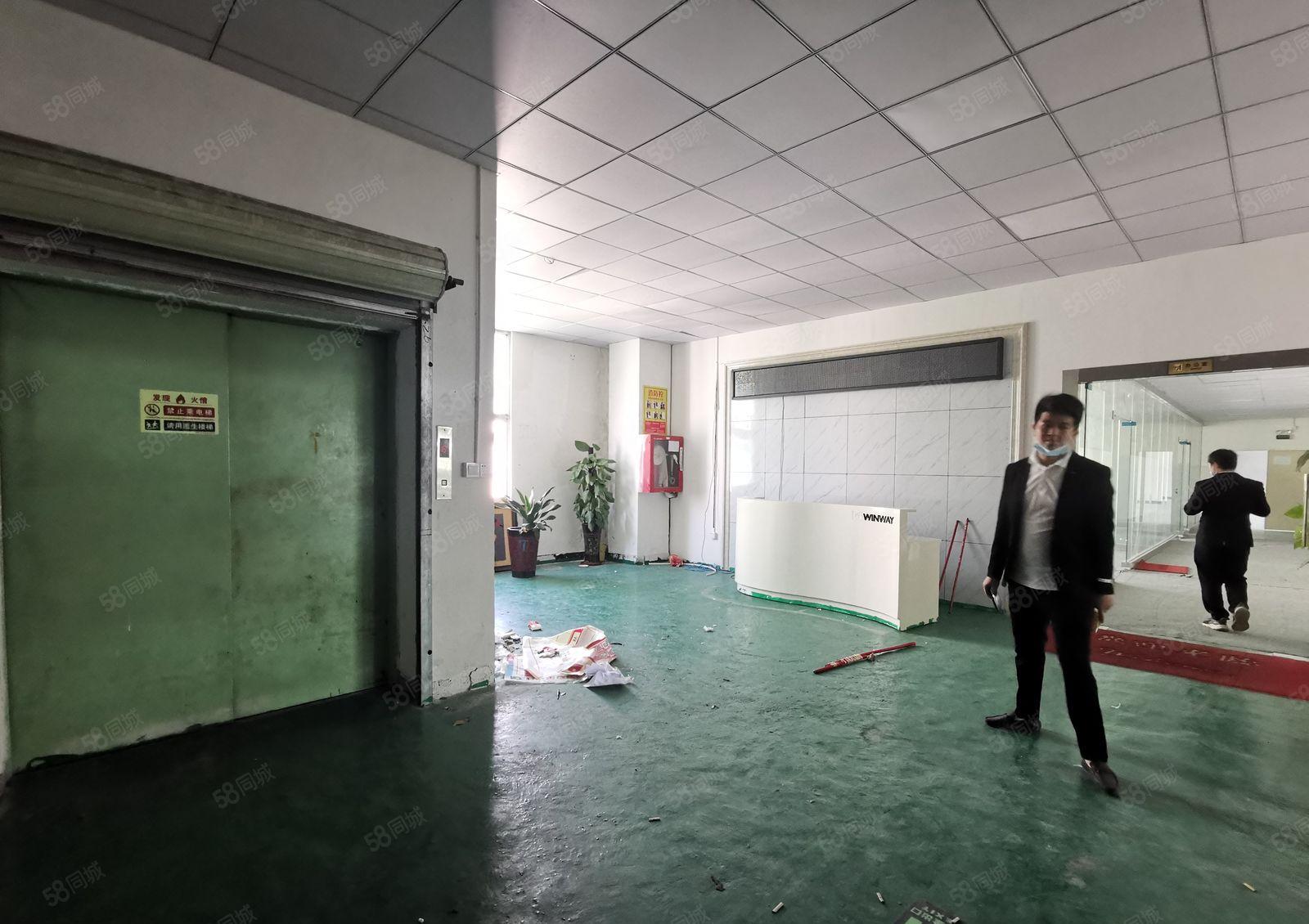 龙华大浪上横朗工业园1000平精装修办公室仓库厂房出租可分租