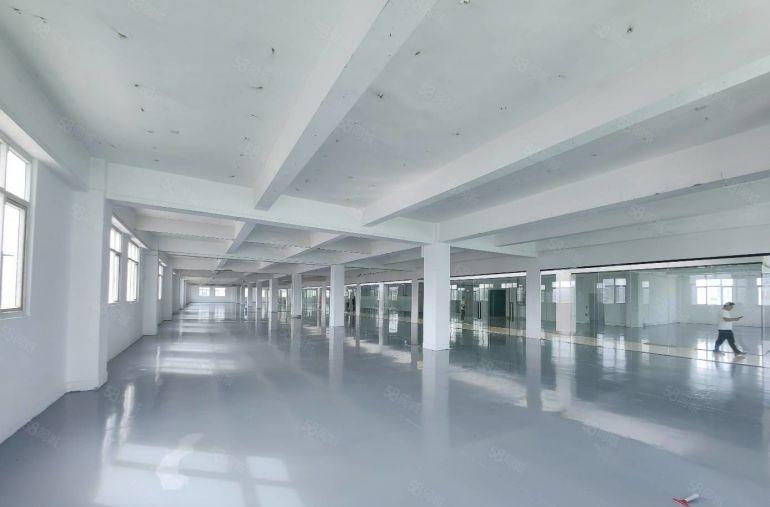 龙华清湖全新地坪漆3000平红本厂房仓库出租 500平起租