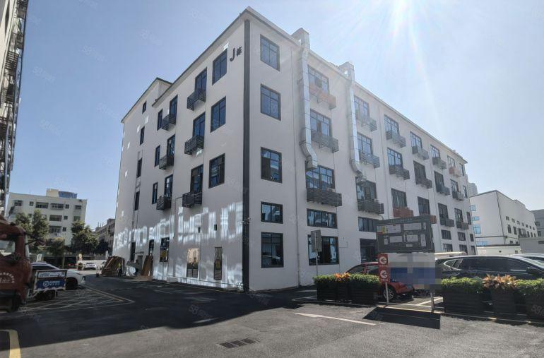 大浪厂房出租200平至2000平方精装修办公室车间全新地坪漆