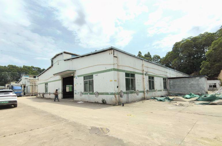 观澜主干道边独院钢构厂房仓库出租10000平大小可分租