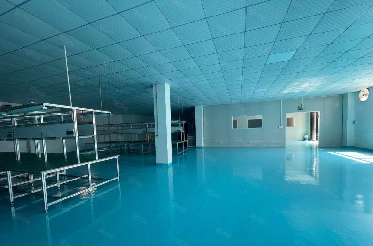 龙华大浪精装修无尘车间厂房800平方米出租，水电齐全