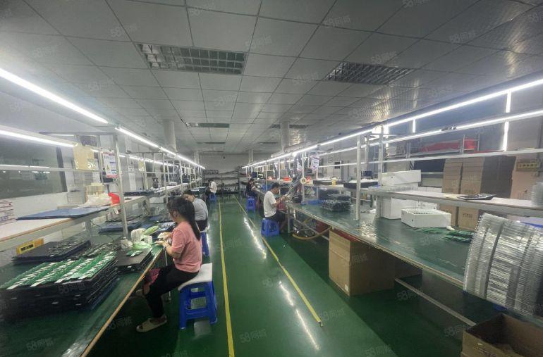 龙华清湖原房东红本可分租低价精装修厂房仓库无尘车间一楼上出租