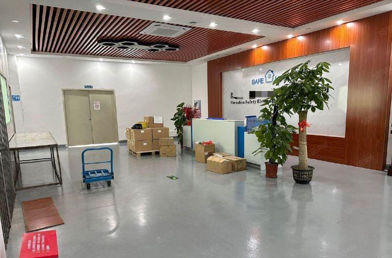 观澜章阁工业园楼上厂房950平豪华精装修200平起租电商仓库