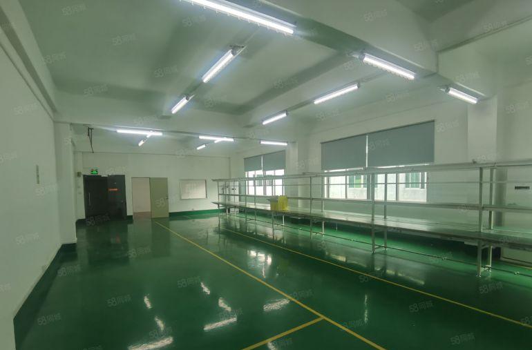 龙华清湖北地铁站附近3楼600平42精装修厂房出租