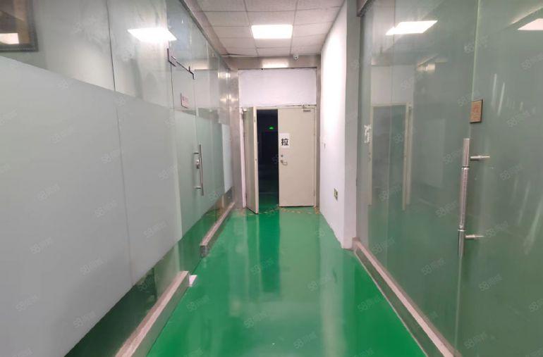 大浪上横朗工业园新出三楼整层面积1380平带装修好办公室出租