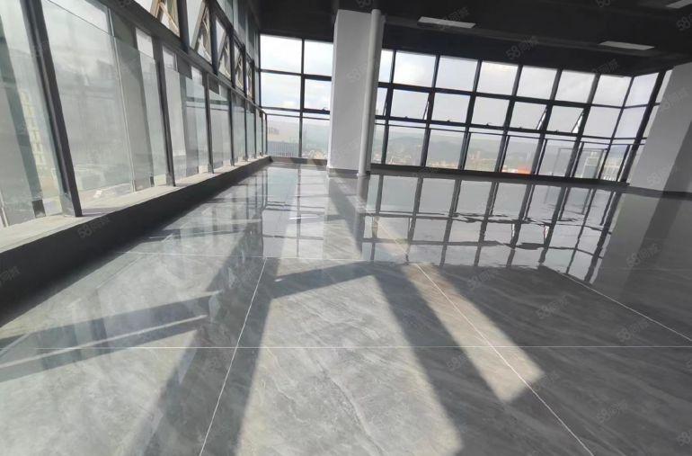 深圳北站旁176平精装办室3面采光全新的地面瓷砖原业主直租