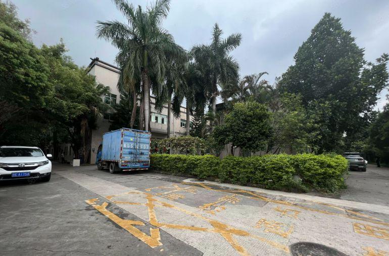 观澜原房东独院花园式厂房8500平方电商仓库出租一楼上可分租