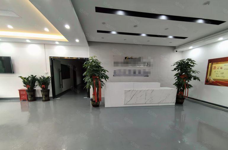 龙华大浪主干道边原房东楼上1000平豪华精装修厂房仓库出租