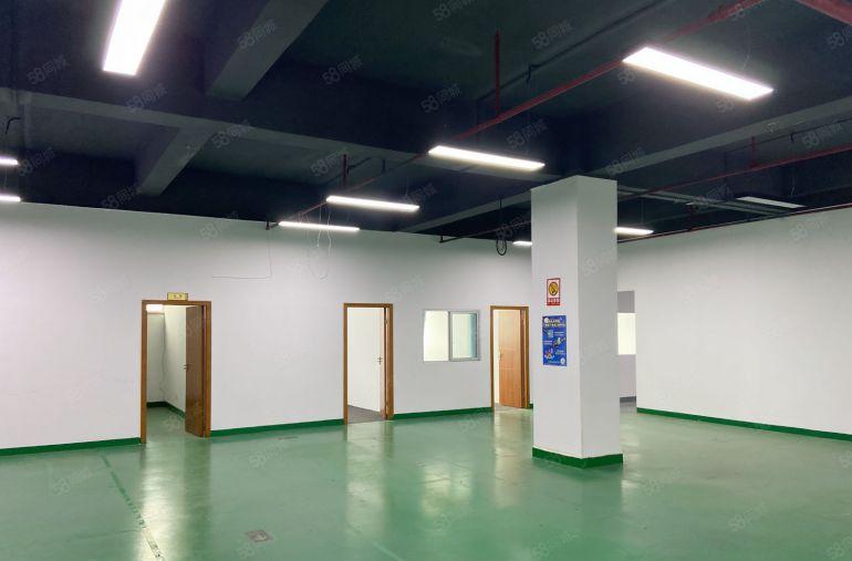 大浪浪口华明路楼上650平方精装修办公生产厂房出租