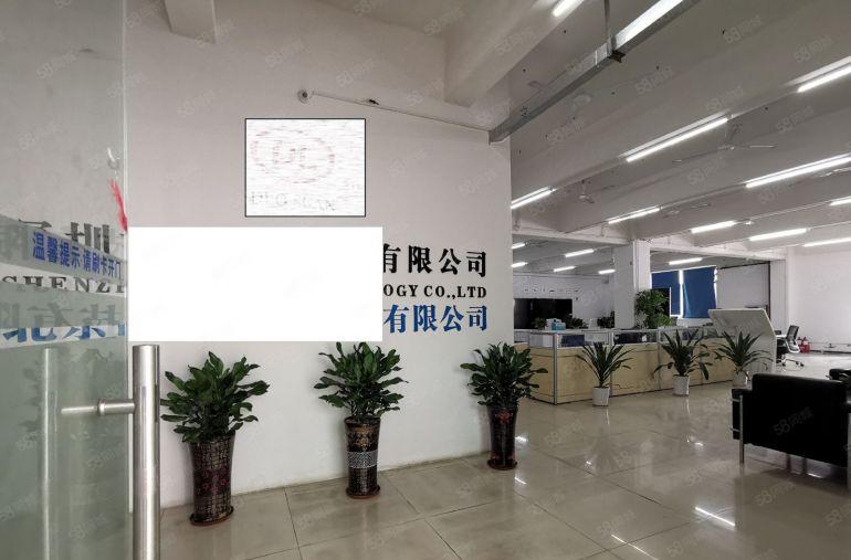 龙华大浪会堂浪口工业园1100平精装修办公室仓库厂房出租分租